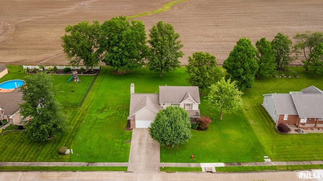 1514 E Willow Dr, Marion, IL 62959 - view from above of property