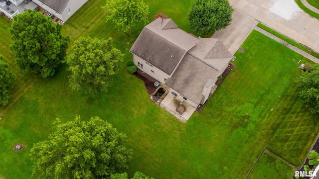 1514 E Willow Dr, Marion, IL 62959 - aerial view of property and surrounding area