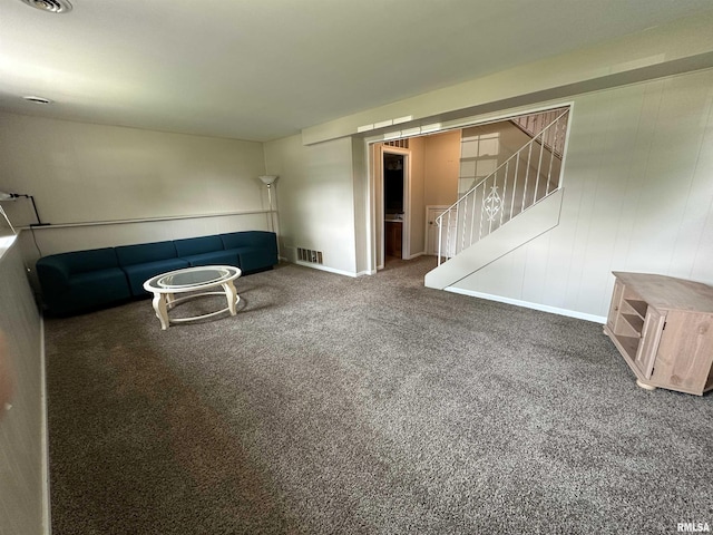 70 Carriage Hl, Macomb, IL 61455 - unfurnished room featuring carpet floors and stairway