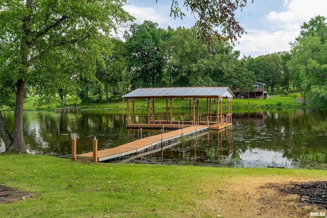 1278 Nicklaus Ln, Marion, IL 62959 - dock with a water view