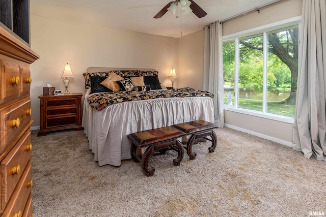 1278 Nicklaus Ln, Marion, IL 62959 - bedroom featuring carpet flooring and a ceiling fan
