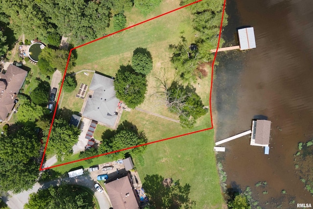 1278 Nicklaus Ln, Marion, IL 62959 - aerial view of property's location featuring property boundaries highlighted