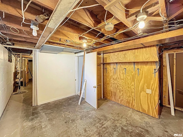 409 E Pearl St, Geneseo, IL 61254 - view of unfinished basement