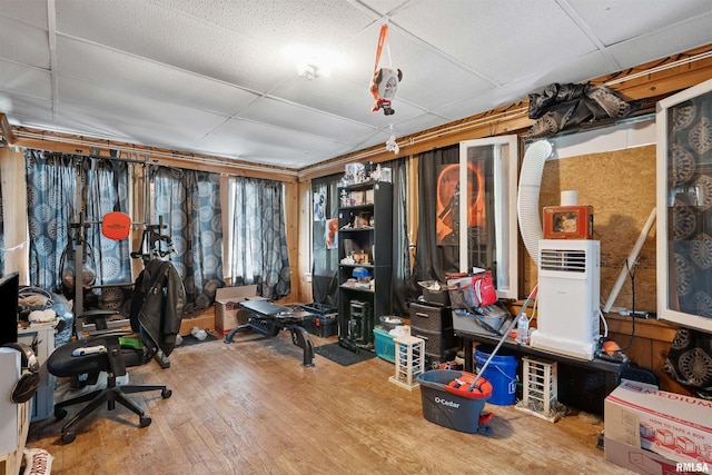 1520 10th Ave, Moline, IL 61265 - miscellaneous room with hardwood / wood-style floors