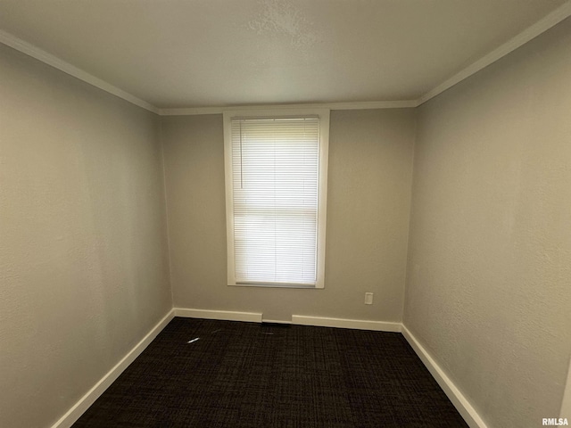 1415 45th Ave, Rock Island, IL 61201 - unfurnished room with dark carpet and ornamental molding