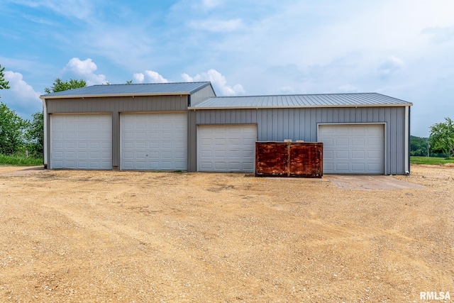 4460 160th St, Clinton, IA 52732 - view of detached garage