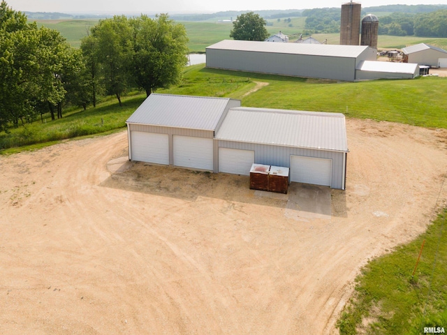 4460 160th St, Clinton, IA 52732 - aerial view of sparsely populated area