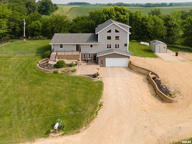 4460 160th St, Clinton, IA 52732 - aerial view of sparsely populated area