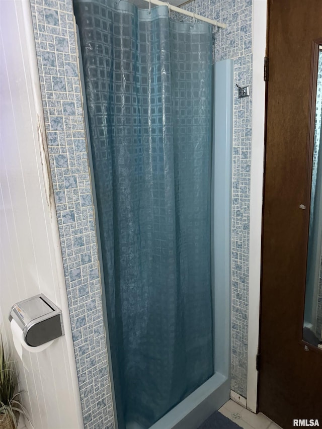 101 E 6th St, Sherrard, IL 61281 - bathroom featuring a stall shower