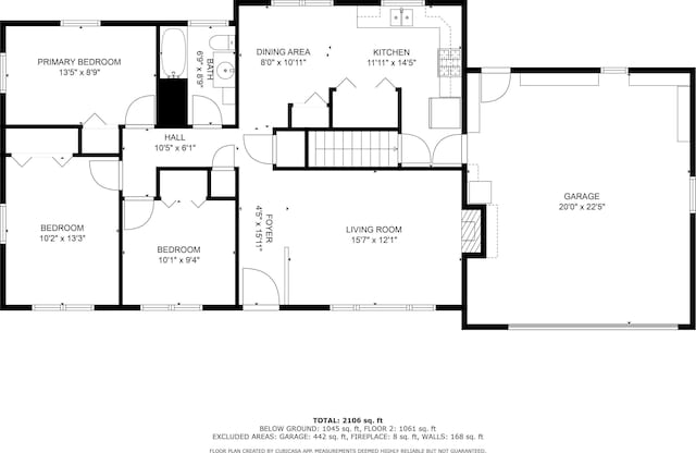 101 E 6th St, Sherrard, IL 61281 - view of property floor plan