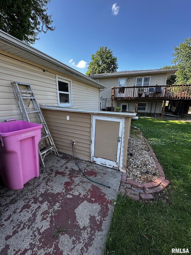 920 5th St, Colona, IL 61241 - view of patio / terrace with a deck