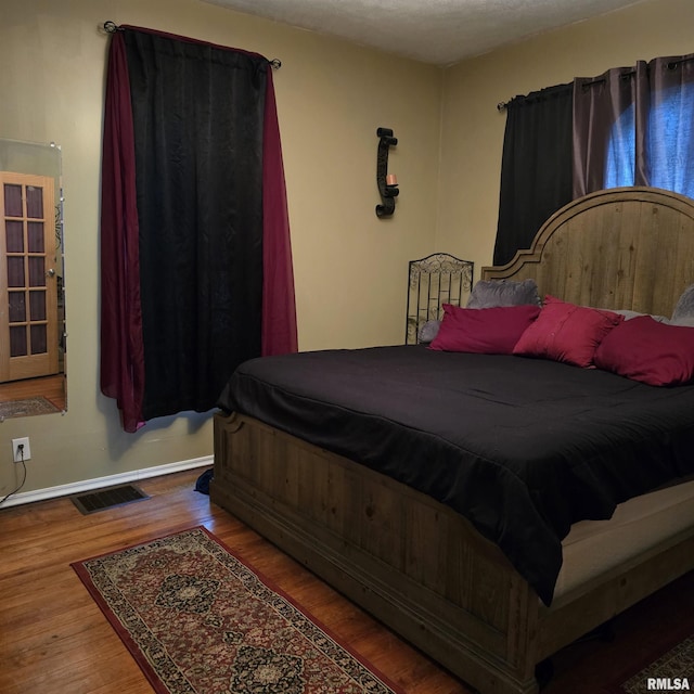314 Chestnut St, Cambria, IL 62915 - bedroom featuring wood finished floors and baseboards