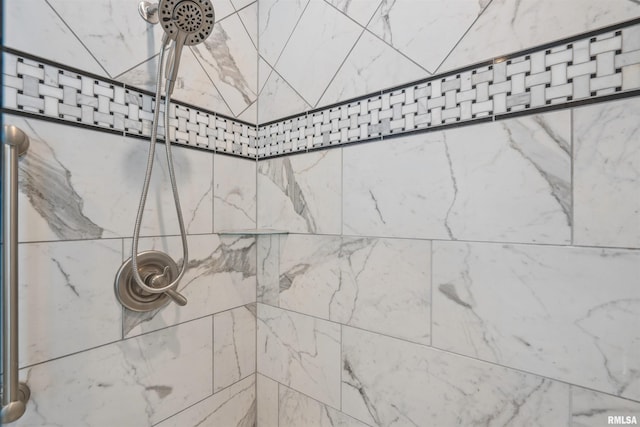 3563 Cobblestone Dr, Bettendorf, IA 52722 - bathroom view of a tile shower