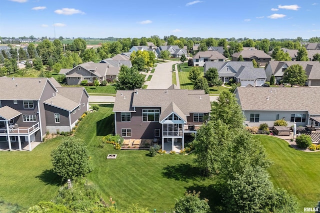 3563 Cobblestone Dr, Bettendorf, IA 52722 - aerial perspective of suburban area