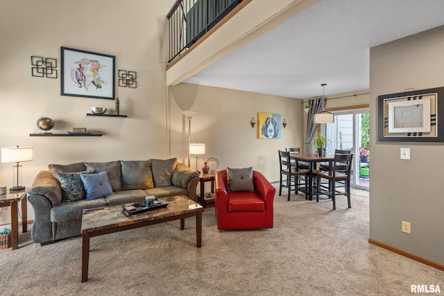 493 44th Avenue Ct, East Moline, IL 61244 - carpeted living room featuring baseboards