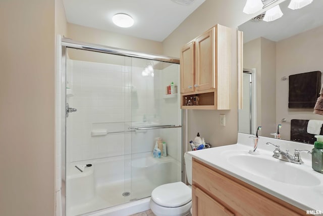 4444 Spring St, Davenport, IA 52807 - bathroom featuring a stall shower and vanity