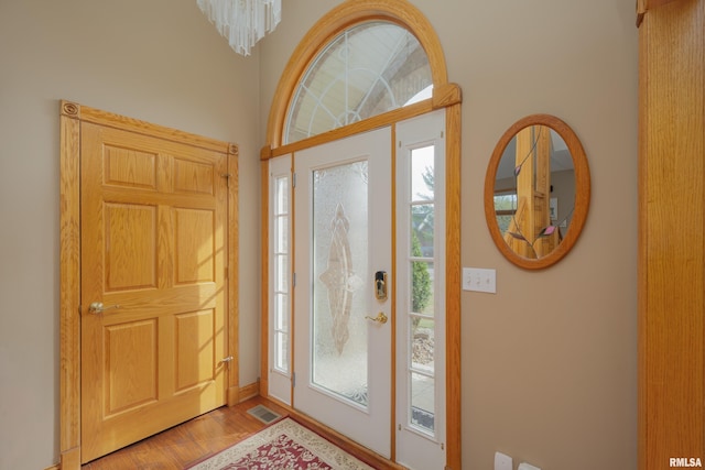 4934 Foxborough Ct, Bettendorf, IA 52722 - entrance foyer featuring light wood-type flooring