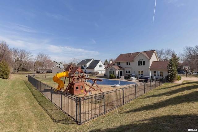 4934 Foxborough Ct, Bettendorf, IA 52722 - view of jungle gym