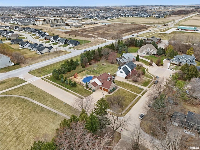 4934 Foxborough Ct, Bettendorf, IA 52722 - aerial view of property's location with nearby suburban area