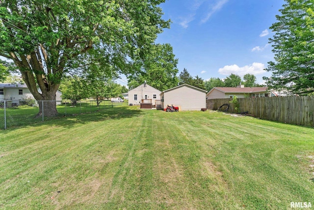 115 4th St, Colona, IL 61241 - view of fenced backyard