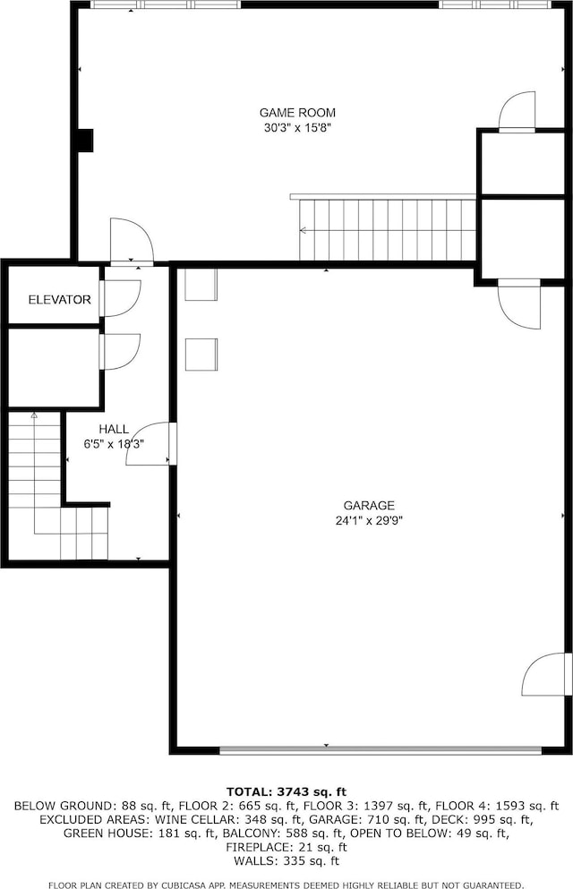 223 N 2nd St, Le Claire, IA 52753 - view of floor plan / room layout