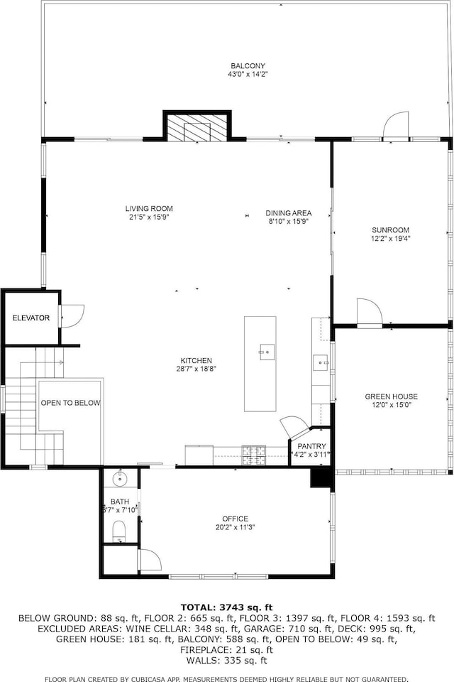 223 N 2nd St, Le Claire, IA 52753 - view of home floor plan