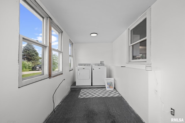 406 234th St, Aledo, IL 61231 - washroom with separate washer and dryer