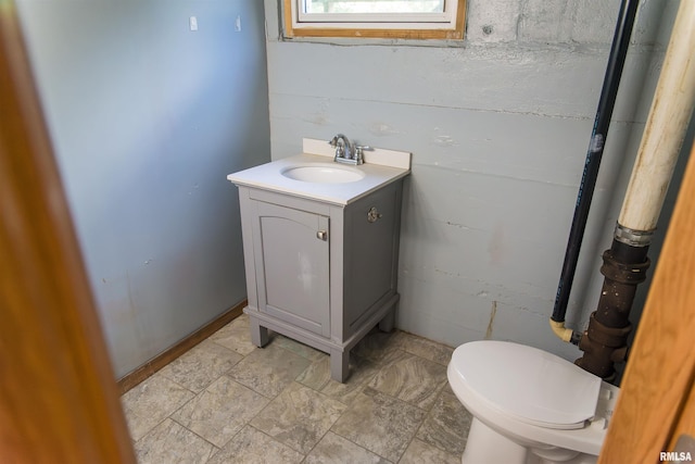 3321 State St, Quincy, IL 62301 - half bathroom with vanity and toilet