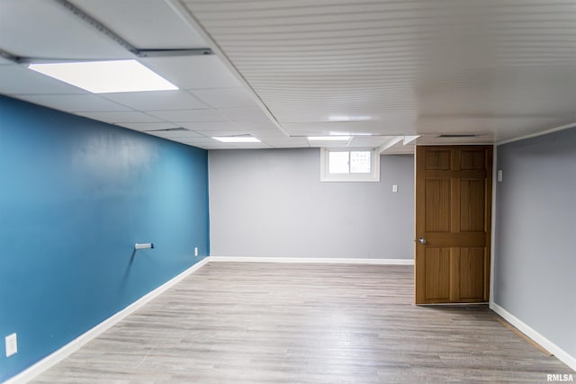 3321 State St, Quincy, IL 62301 - basement featuring wood finished floors and baseboards