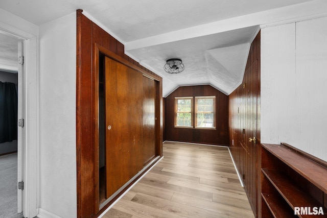 2207 4th St Unit A, East Moline, IL 61244 - additional living space with light wood finished floors and lofted ceiling