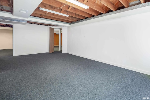 1635 Eastmere Dr, Davenport, IA 52803 - finished basement featuring baseboards and dark carpet