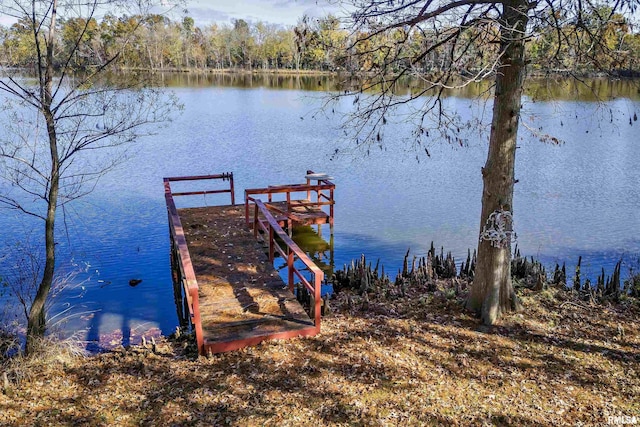 2620 S Cambon Dr, West Frankfort, IL 62896 - dock area featuring a water view