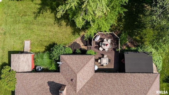 1814 Testa Dr, Marion, IL 62959 - view from above of property