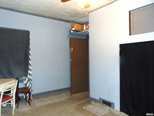 1306 Newton Ave, Johnston City, IL 62959 - view of carpeted bedroom