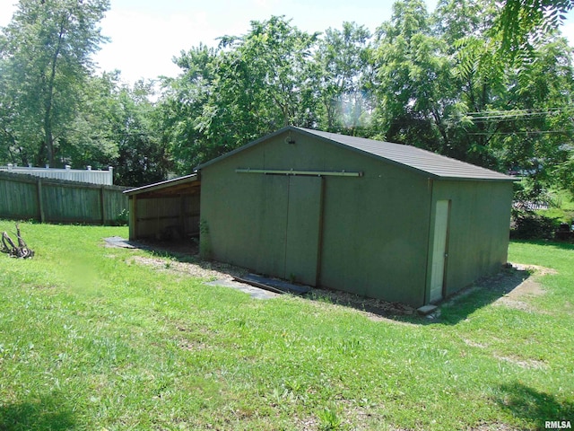 1306 Newton Ave, Johnston City, IL 62959 - view of pole building