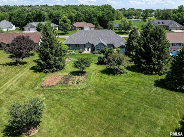 10984 150th St, Davenport, IA 52804 - aerial perspective of suburban area