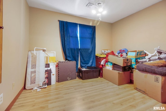 1406 Golf Course Rd, Marion, IL 62959 - playroom with wood finished floors