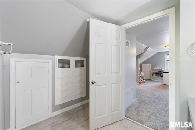 2506 N Howell St, Davenport, IA 52804 - bonus room featuring lofted ceiling and light wood-type flooring