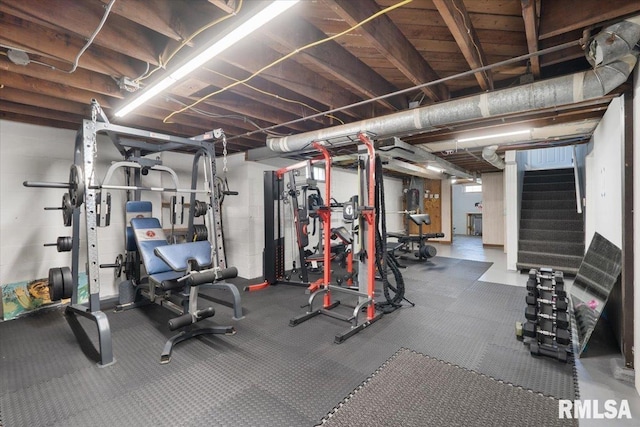 2506 N Howell St, Davenport, IA 52804 - view of workout area
