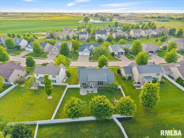 6691 Spring Creek Dr, Bettendorf, IA 52722 - aerial perspective of suburban area
