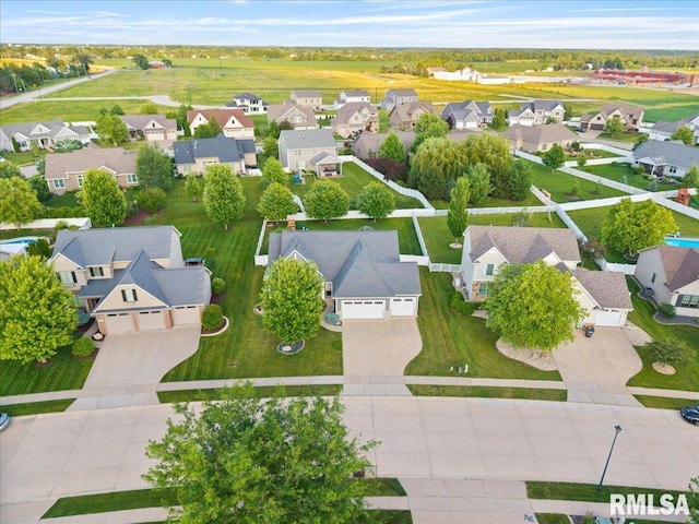 6691 Spring Creek Dr, Bettendorf, IA 52722 - aerial view of residential area
