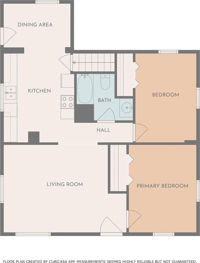 105 Laurel St, Stonefort, IL 62987 - view of property floor plan