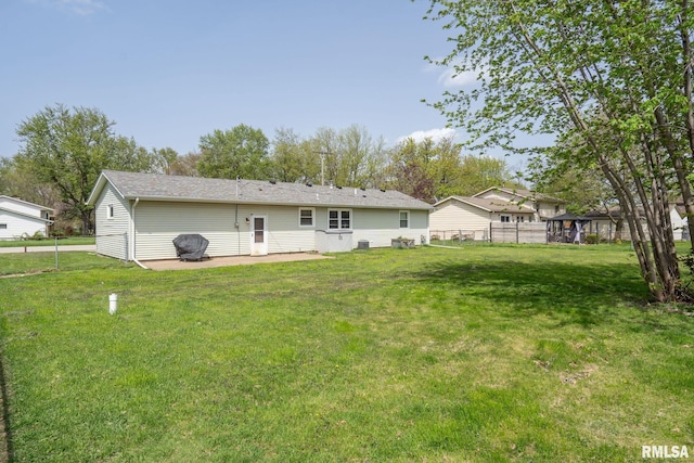 209 Hilltop St, Colona, IL 61241 - rear view of property with a patio area