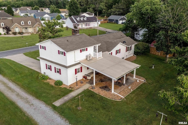 2305 Weaver Rd, Herrin, IL 62948 - aerial perspective of suburban area