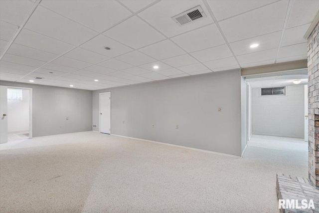 5315 34th Ave, Moline, IL 61265 - carpeted spare room with recessed lighting and baseboards