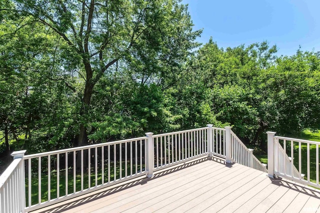 4345 Amesbury Dr, Bettendorf, IA 52722 - view of wooden terrace