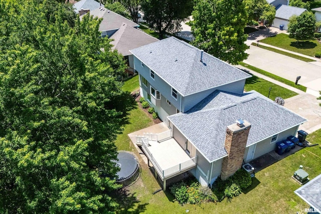 4345 Amesbury Dr, Bettendorf, IA 52722 - aerial view of property and surrounding area