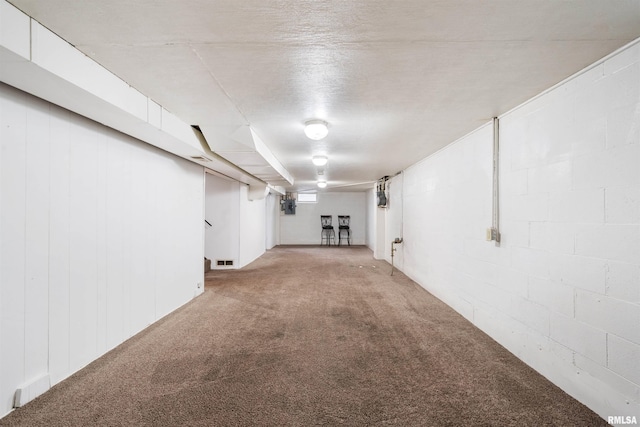 612 Waverly Rd, Davenport, IA 52804 - finished basement with carpet and electric panel
