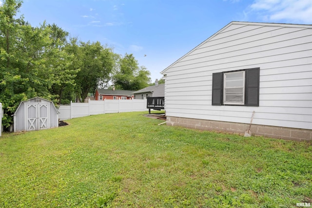 612 Waverly Rd, Davenport, IA 52804 - view of yard with a storage shed