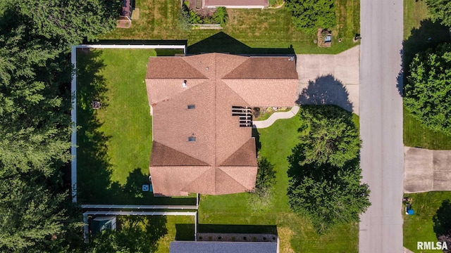 901 E Gregory Ave, Marion, IL 62959 - aerial view of property and surrounding area